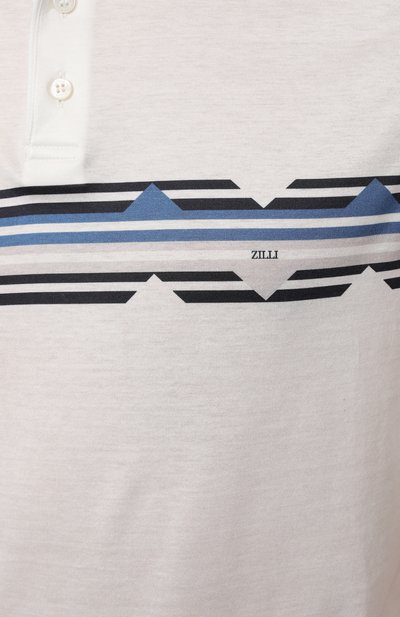 Хлопковое поло ZILLI, арт. KBP002M0110VZLF59, фото 5