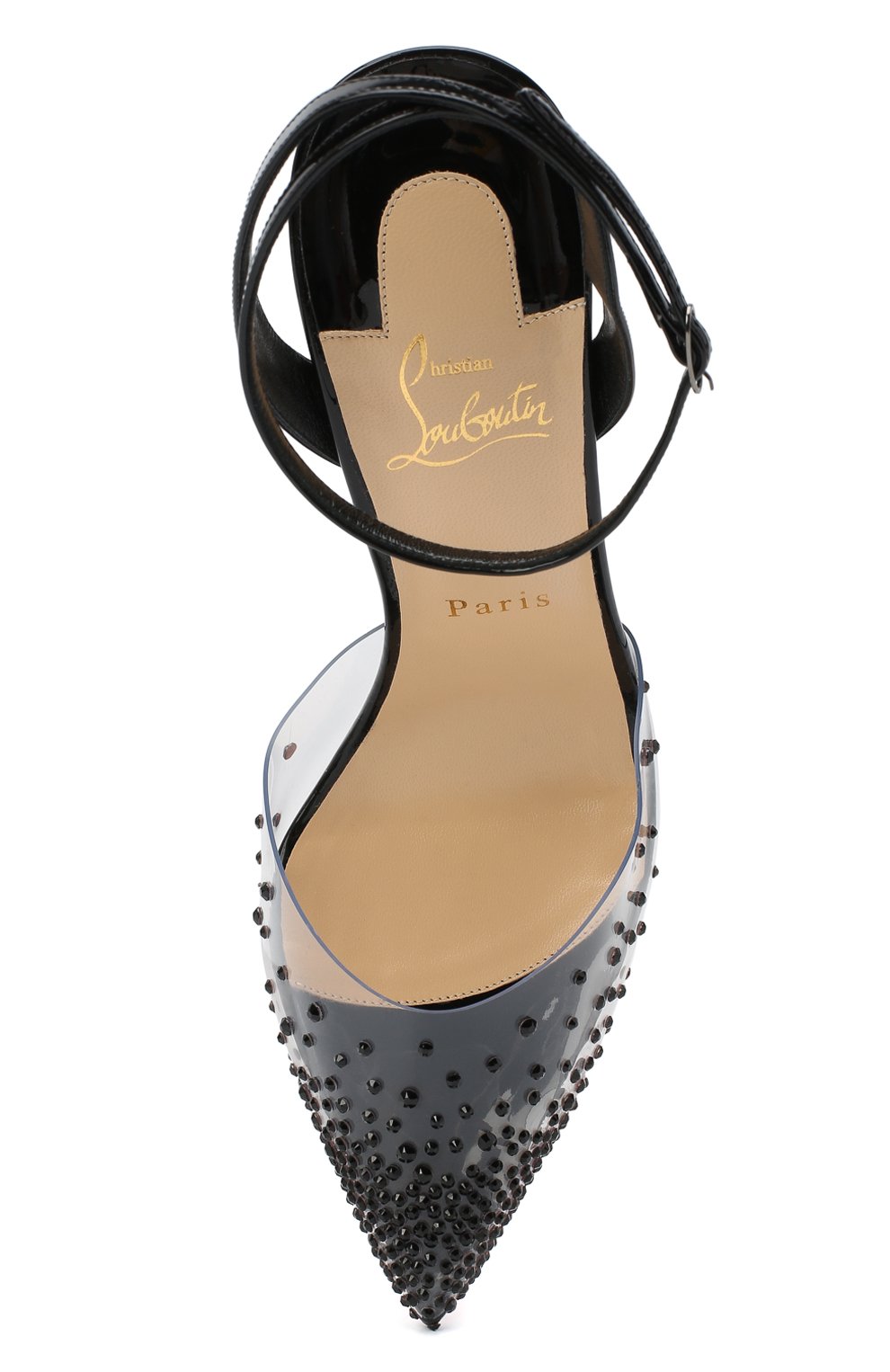 Туфли spikaqueen 100 CHRISTIAN LOUBOUTIN, арт. spikaqueen 100 pvc/patent, фото 5