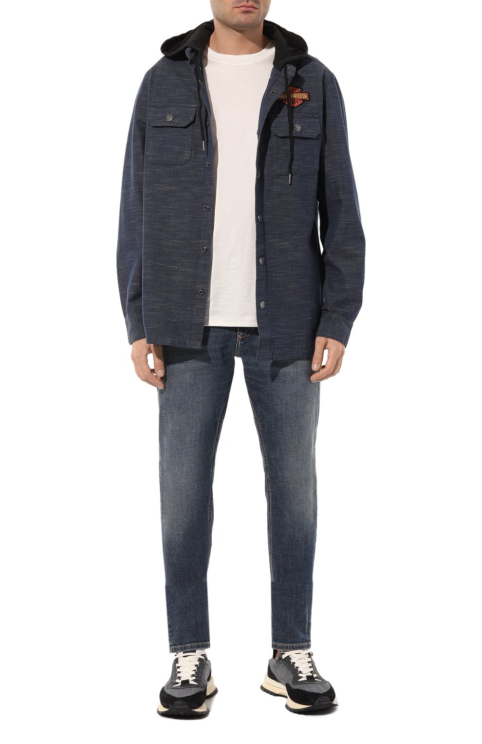 Хлопковая рубашка HARLEY-DAVIDSON, арт. 96876-23VM, фото 2