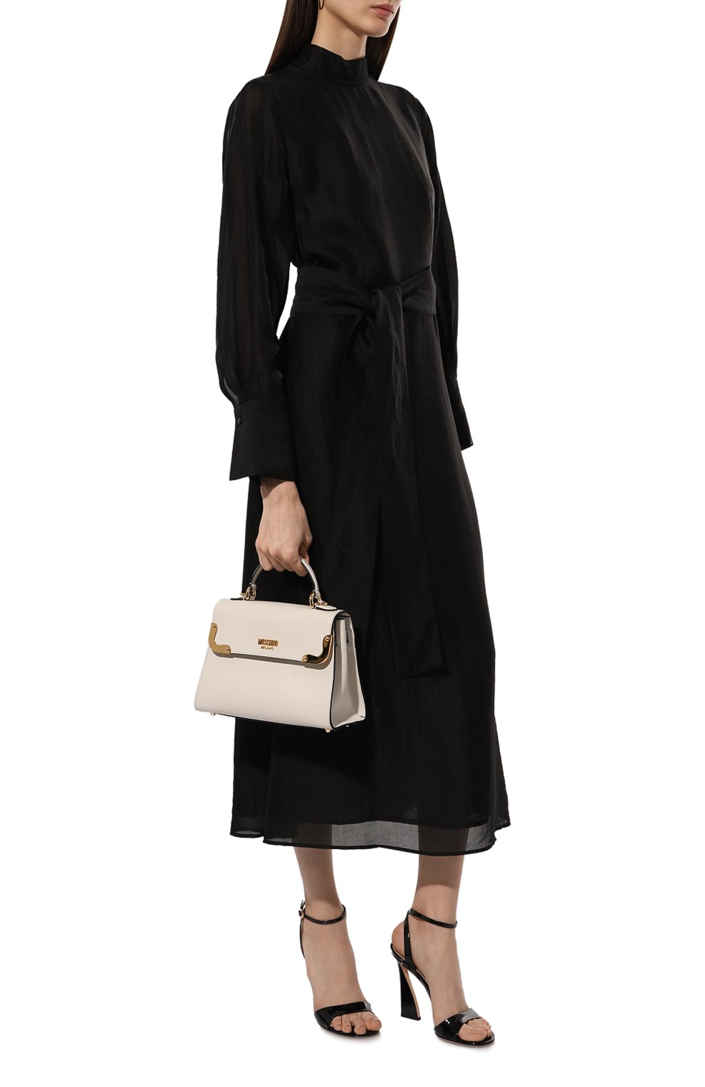 Сумка MOSCHINO белого цвета по цене 127500 руб., арт. A7499/8008, фото 7 Сумка MOSCHINO, арт. A7499/8008, фото 7