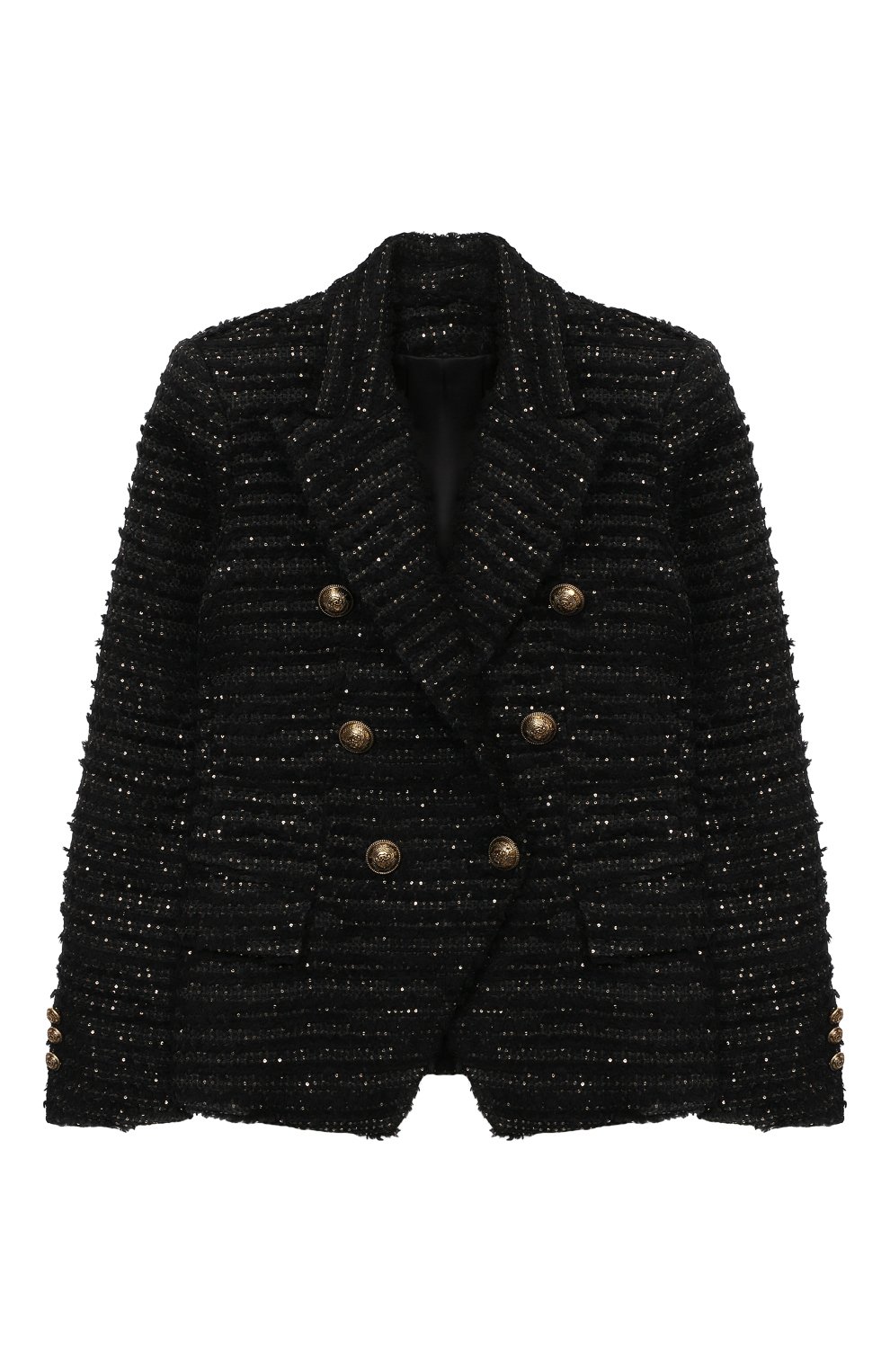 Жакет BALMAIN черного цвета по цене 99500 руб., арт. 6P2020, фото 1 Жакет BALMAIN, арт. 6P2020, фото 1