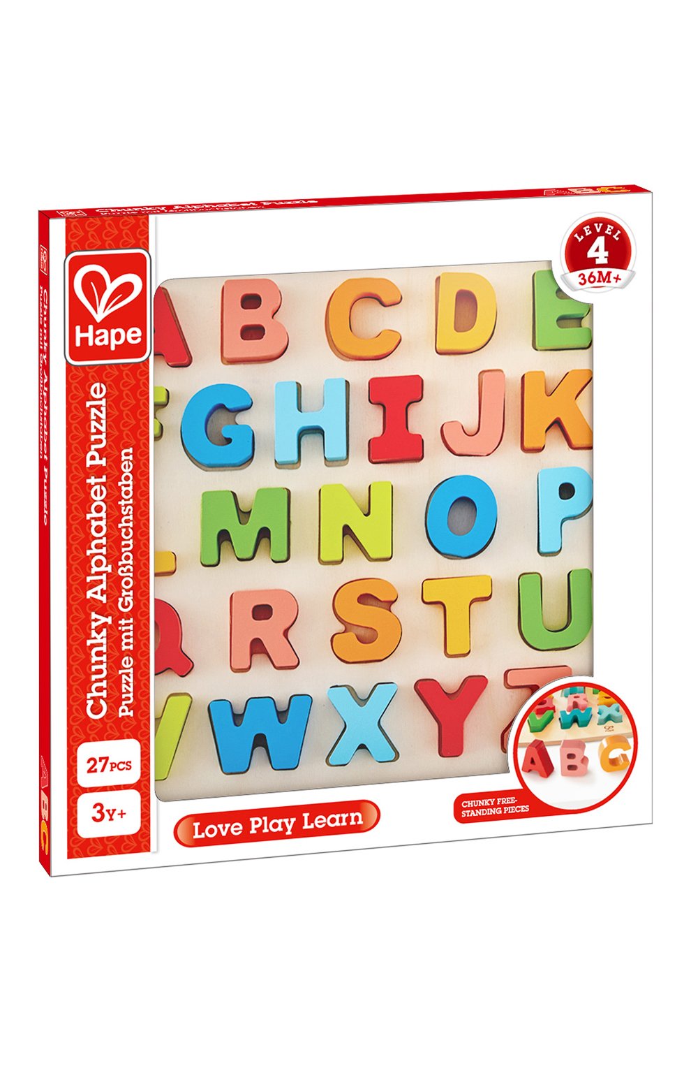 Игрушка-сортер английский алфавит HAPE, арт. E1551_HP, фото 2