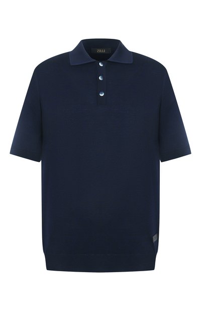 Мужская поло из хлопка и шелка ZILLI, арт. KBP002M0142VRIS00/62