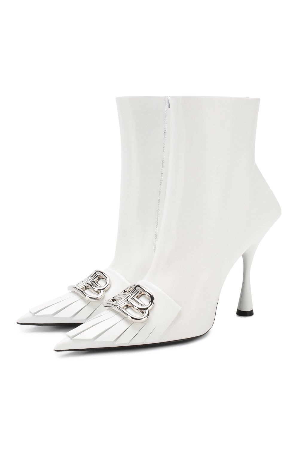 Кожаные ботильоны fringe knife BALENCIAGA, арт. 593532/WAZN3, фото 1