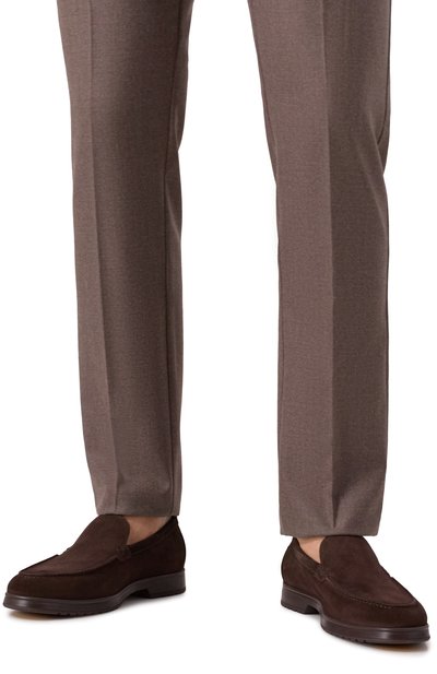 Замшевые лоферы DOUCAL'S, арт. DU3469JEREUF009T, фото 3