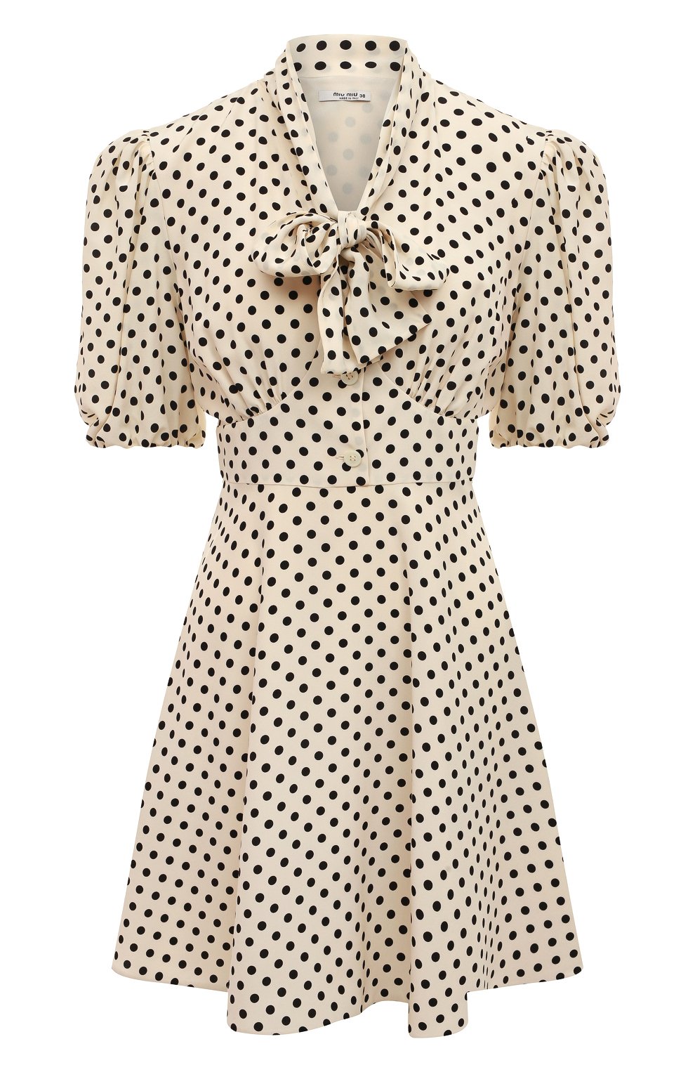 Шелковое платье MIU MIU, арт. MF4532-10MB-F0A72, фото 1