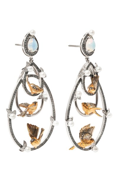 Серьги bird QUEENSBEE, арт. 201315, фото 3