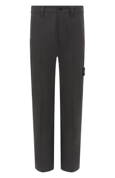 Мужские хлопковые брюки STONE ISLAND, арт. K1S153100015/S0011