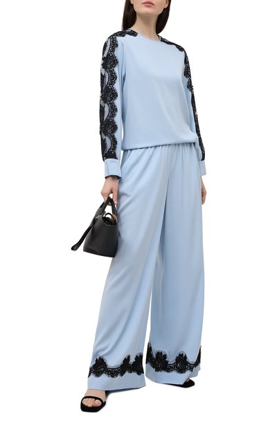 Шелковые брюки DOLCE & GABBANA, арт. FTBX6T/FUABF, фото 2