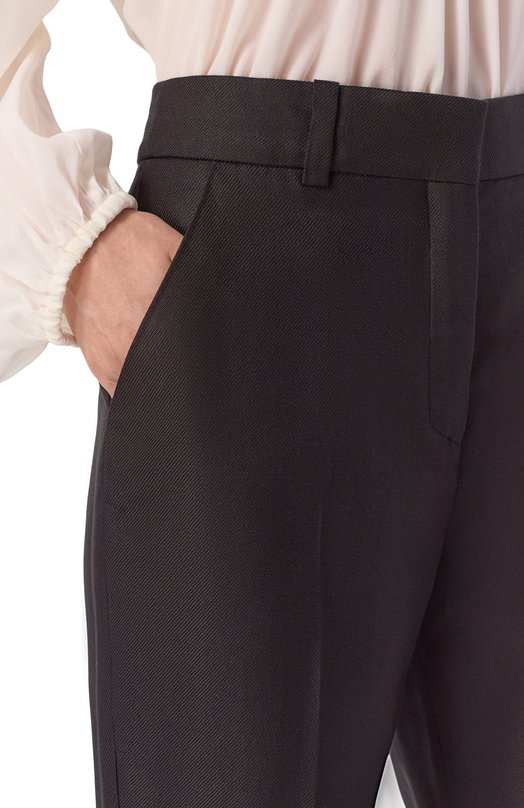 Шелковые брюки MVST M25.1PW.T001/72017 Чёрный  M25.1PW.T001/72017 Фото 5