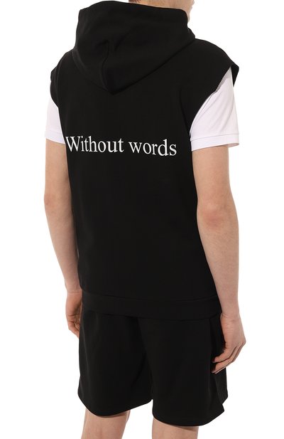 Хлопковый жилет DIEGO VENTURINO, арт. D3S3FLSZW0W, фото 4