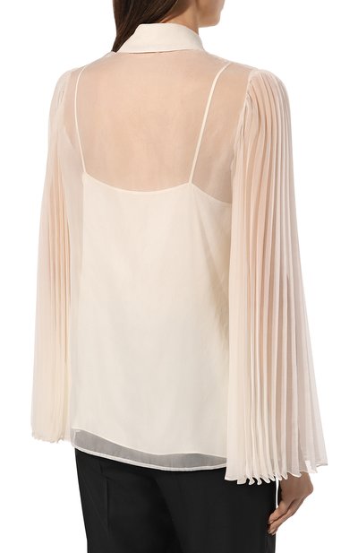 Шелковая блузка GUCCI, арт. 621204 ZHM35, фото 4