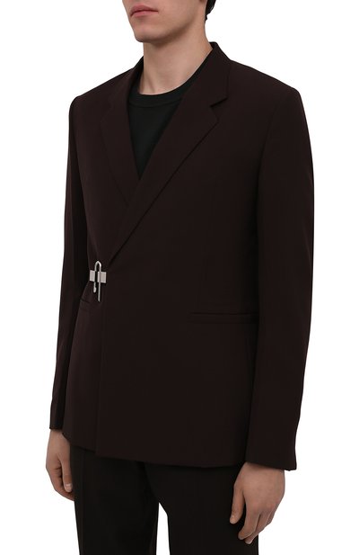 Шерстяной пиджак GIVENCHY, арт. BM30B213MP, фото 3