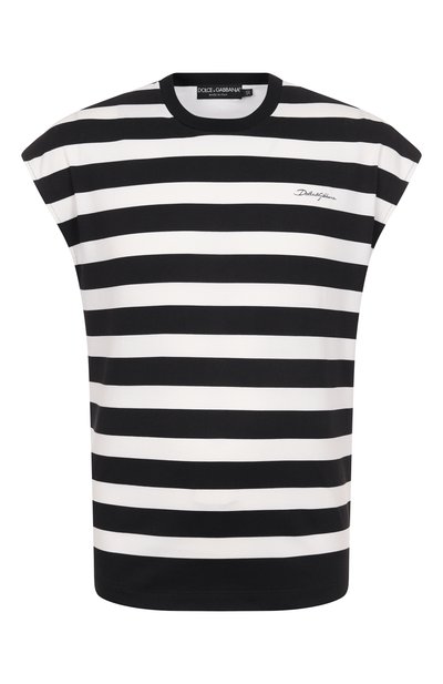Мужская хлопковая майка DOLCE & GABBANA, арт. G8SJ9T/II7HH
