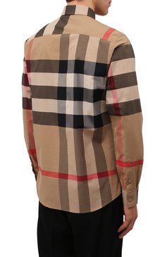Хлопковая рубашка BURBERRY, арт. 8010213, фото 1