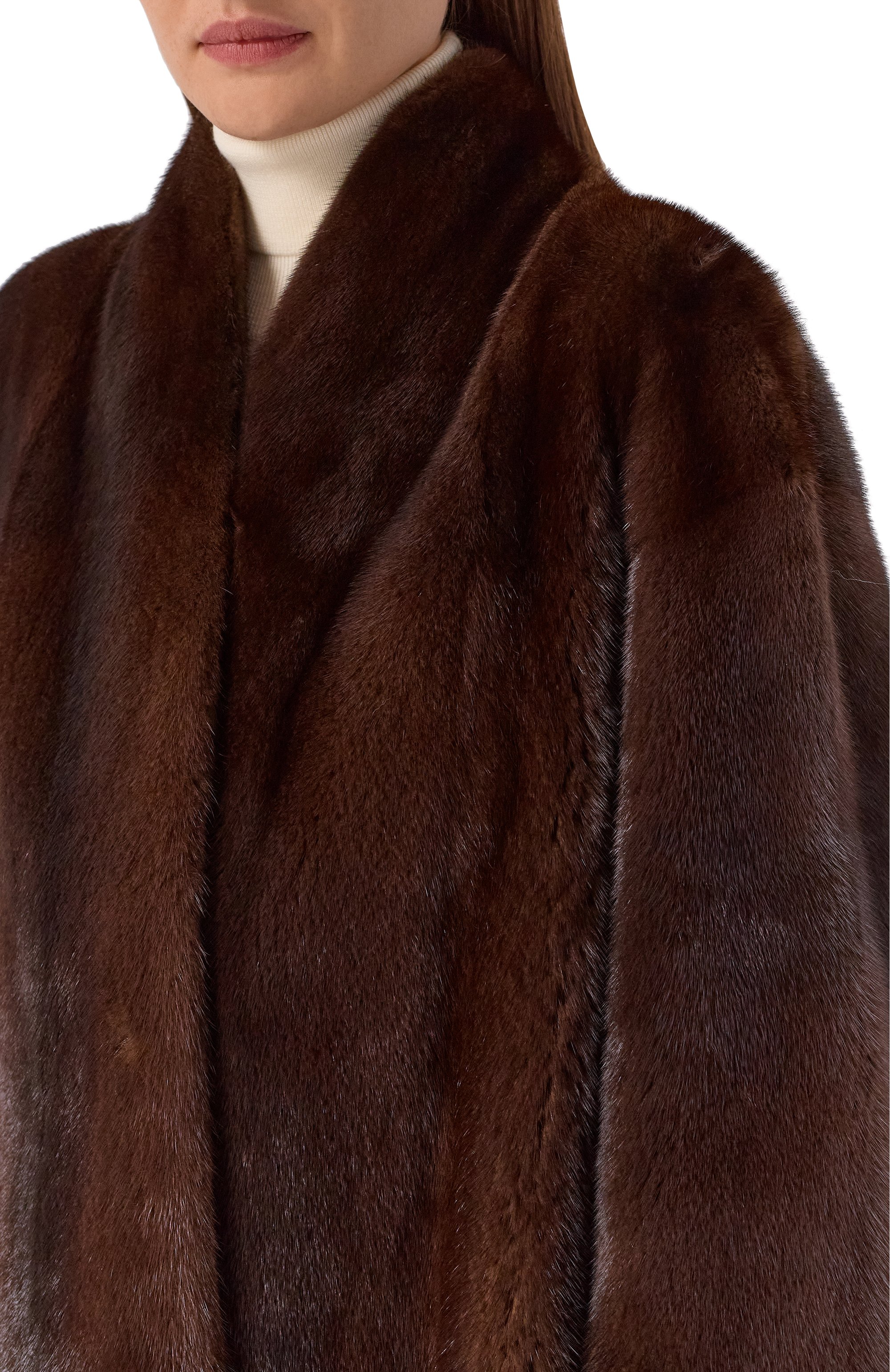 Шуба из норки VICTORIA KUSENKOVA, арт. 760200004681, фото 5