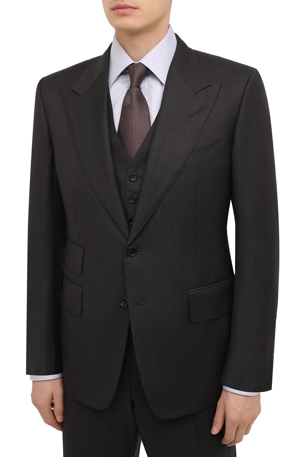 Шерстяной костюм-тройка TOM FORD, арт. 822R09/31AL43, фото 2