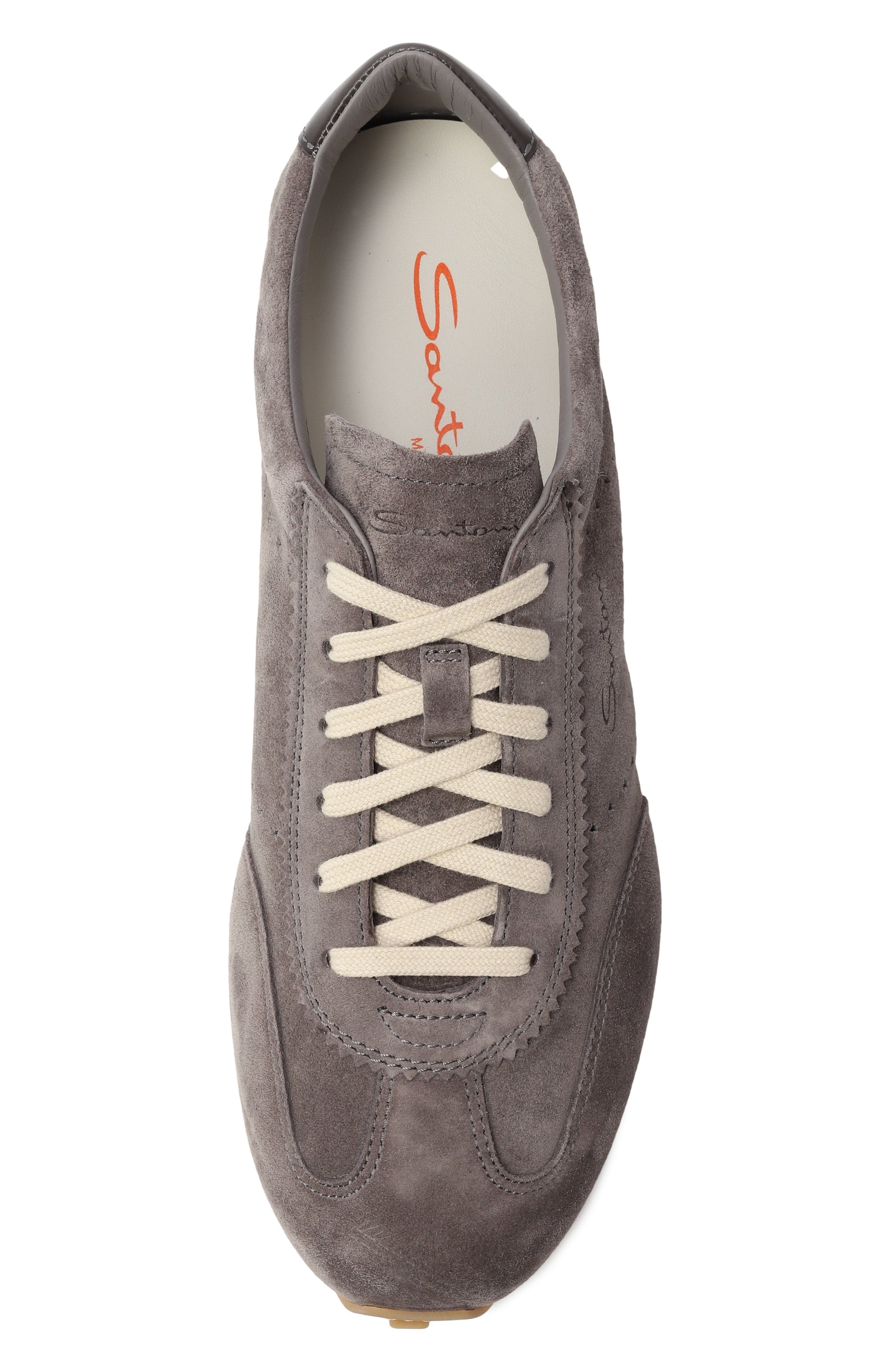 Замшевые кроссовки SANTONI, арт. WBGG61356BIFTTKR, фото 6