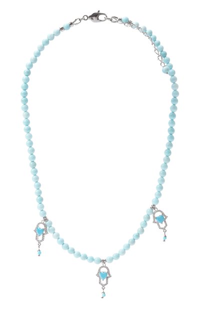 Женское колье ocean hand BLUEJAY, арт. BJ-OC-LB