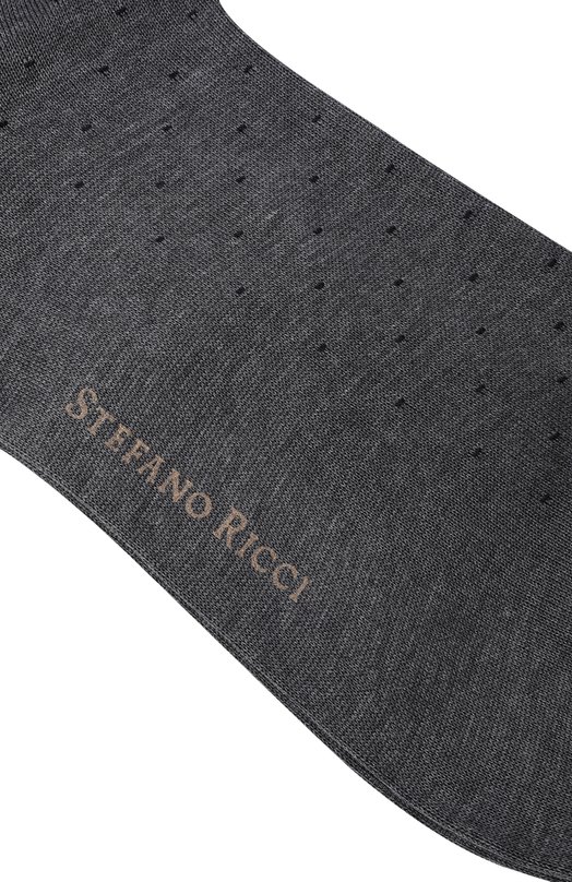 Хлопковые носки Stefano Ricci C034RI1045/C034RI Серый  C034RI1045/C034RI Фото 2
