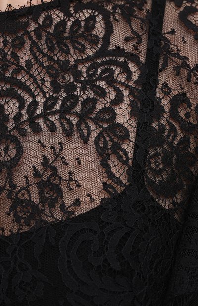 Топ ALEXANDER MCQUEEN черного цвета по цене 251000 руб., арт. 645459/QEACI, фото 5 Топ ALEXANDER MCQUEEN, арт. 645459/QEACI, фото 5