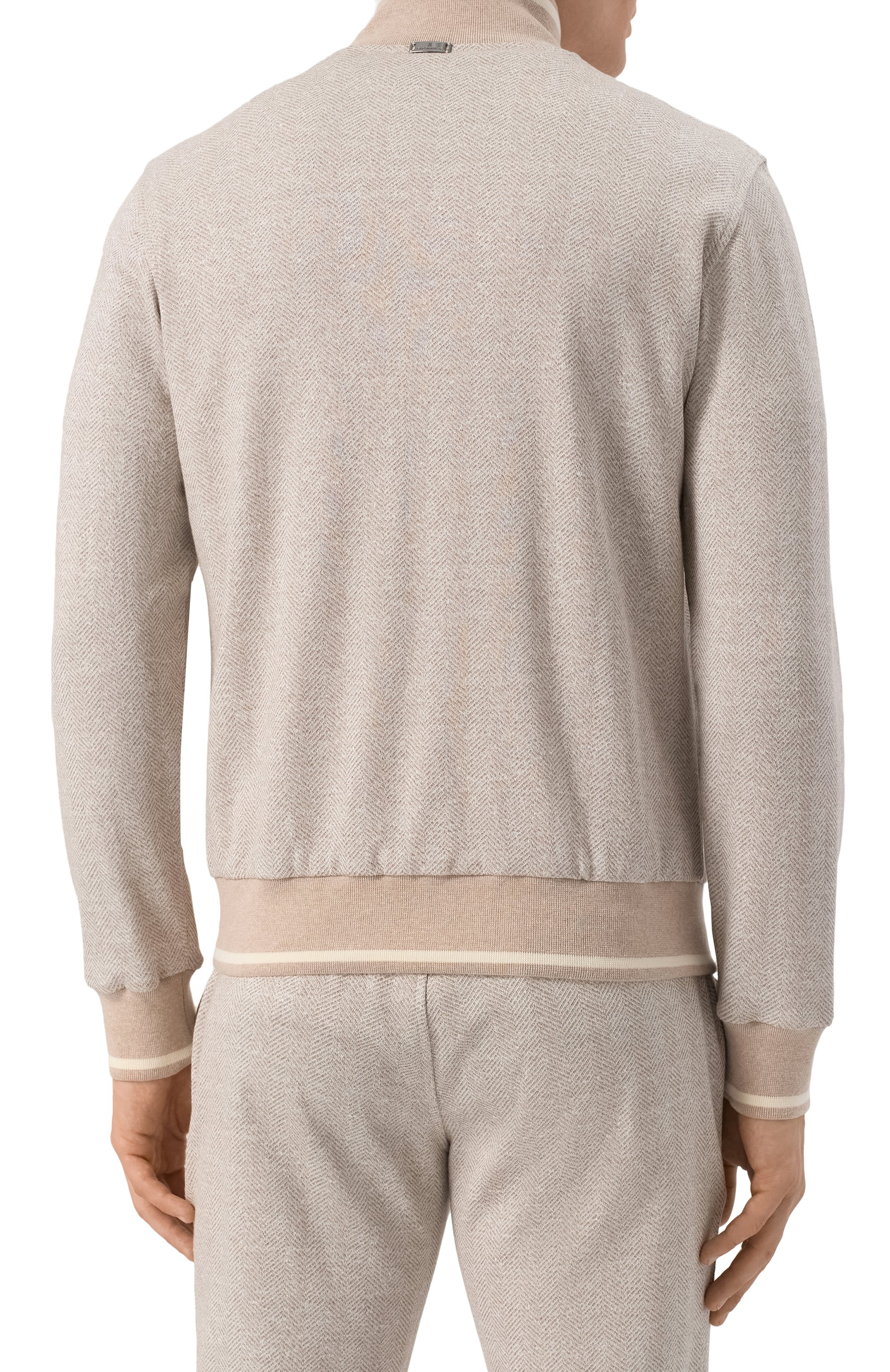 Кардиган из хлопка и льна CAPOBIANCO, арт. 18M454.LT00., фото 4