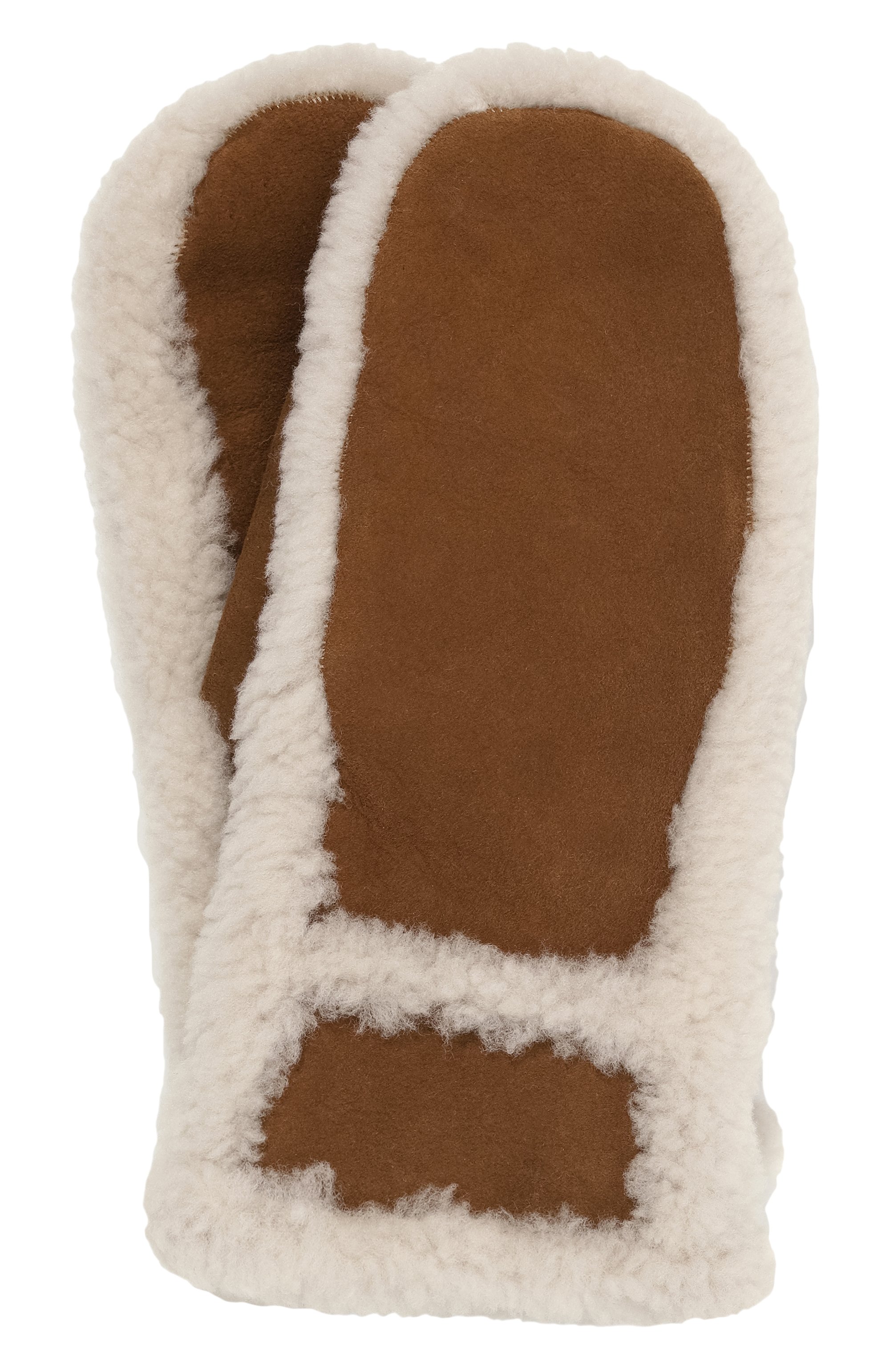 Варежки из овчины YVES SALOMON, арт. 25WAA613XXMSCP, фото 1