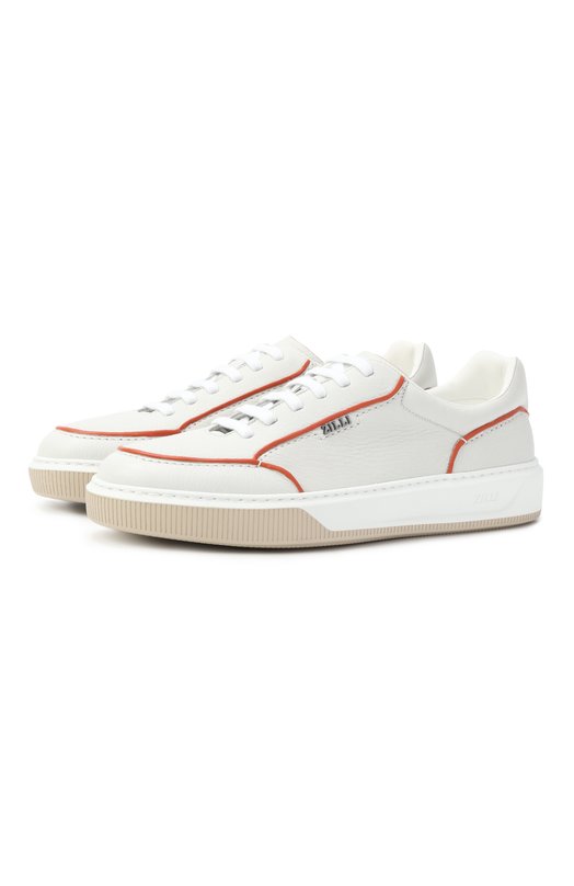 Кожаные кеды Zilli H0201AM1947VZBA07 Белый H0201AM1947VZBA07