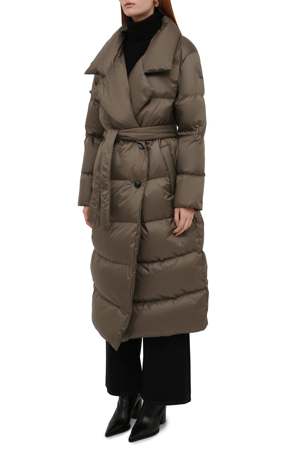 Пуховик LEMPELIUS темно-бежевого цвета по цене 96250 руб., арт. 1000/259S26, фото 3 Пуховик LEMPELIUS, арт. 1000/259S26, фото 3