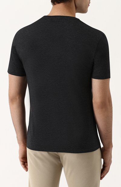 Хлопковая футболка RALPH LAUREN, арт. 790687036, фото 4