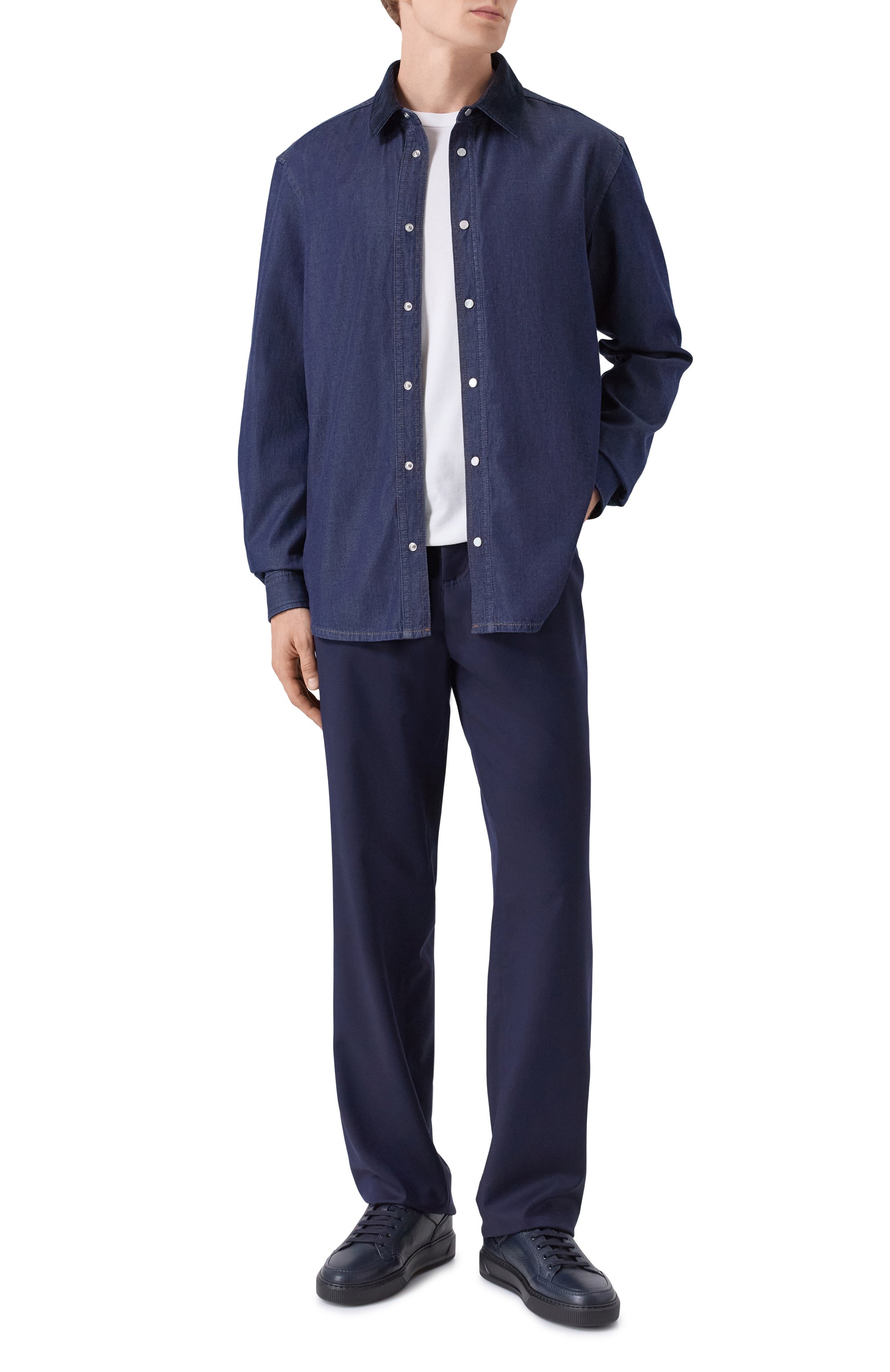 Джинсовая рубашка ZILLI, арт. JPS007M010050012I, фото 2