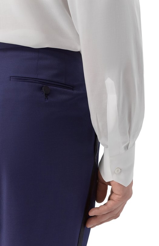 Хлопковая сорочка Stefano Ricci TX004904/A10A Белый  TX004904/A10A Фото 5