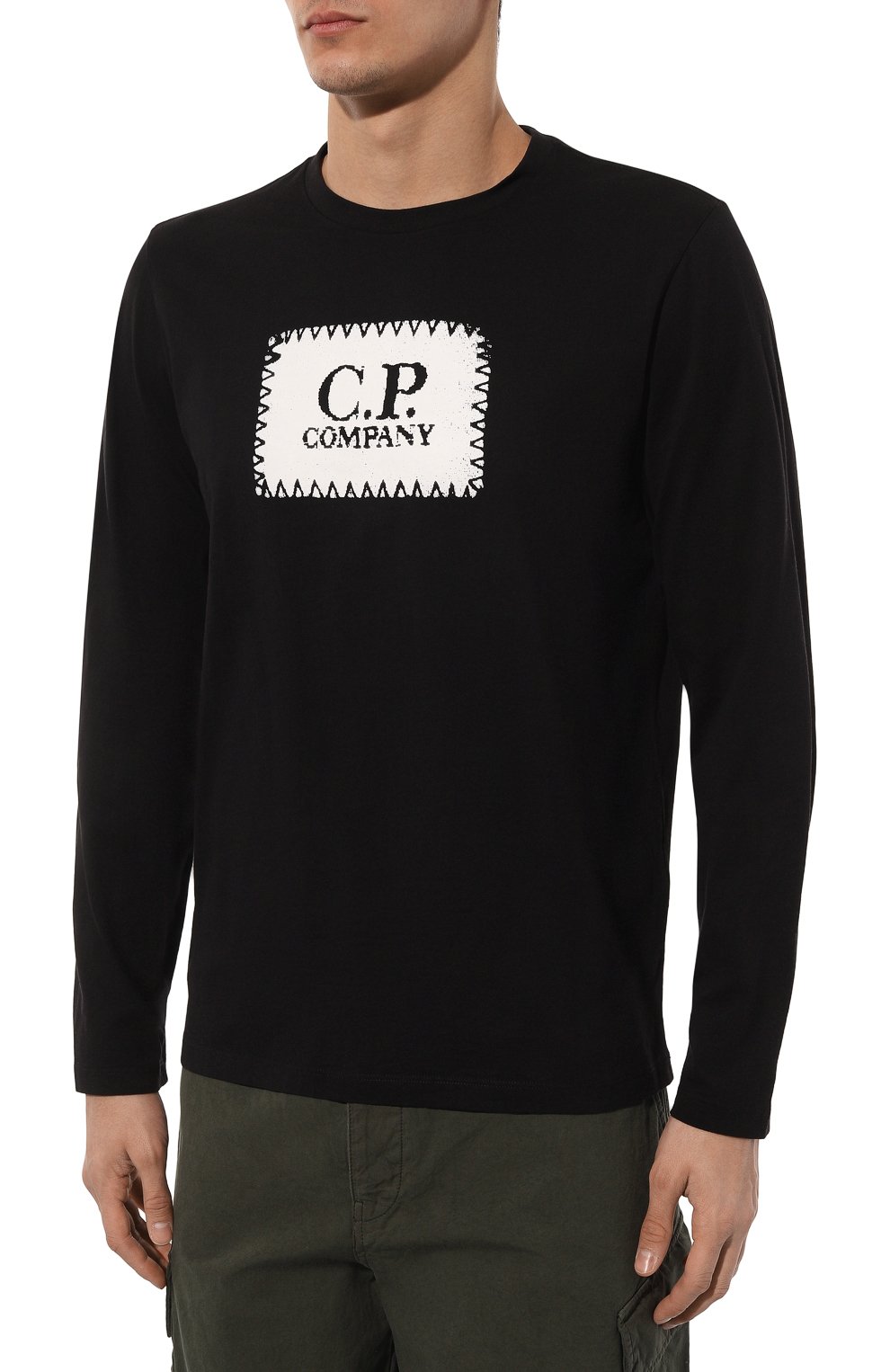 Хлопковый лонгслив C.P. COMPANY, арт. 16CMTS265A005100W, фото 3