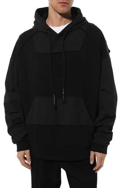 Хлопковое худи 139DEC, арт. SW551-BK-BK, фото 3