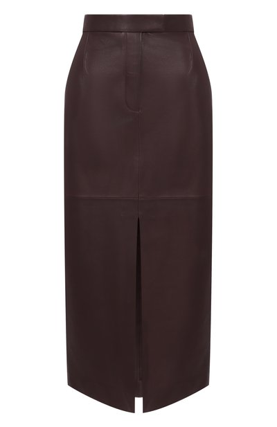 Женская кожаная юбка MVST, арт. 23177/36-44