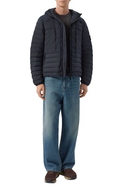 Пуховик STONE ISLAND темно-синего цвета по цене 118000 руб., арт. K2S154100020/S0183, фото 2 Пуховик STONE ISLAND, арт. K2S154100020/S0183, фото 2