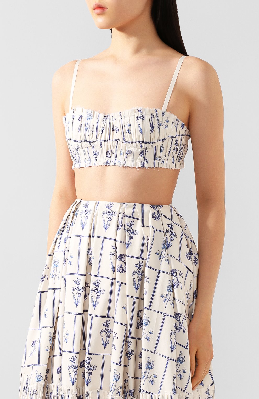 Хлопковый топ KHAITE, арт. 2124117/INDIRA, фото 3