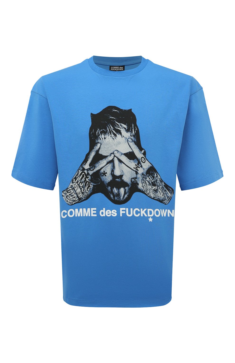 Хлопковая футболка COMME DES FUCKDOWN, арт. CDFU2441, фото 1