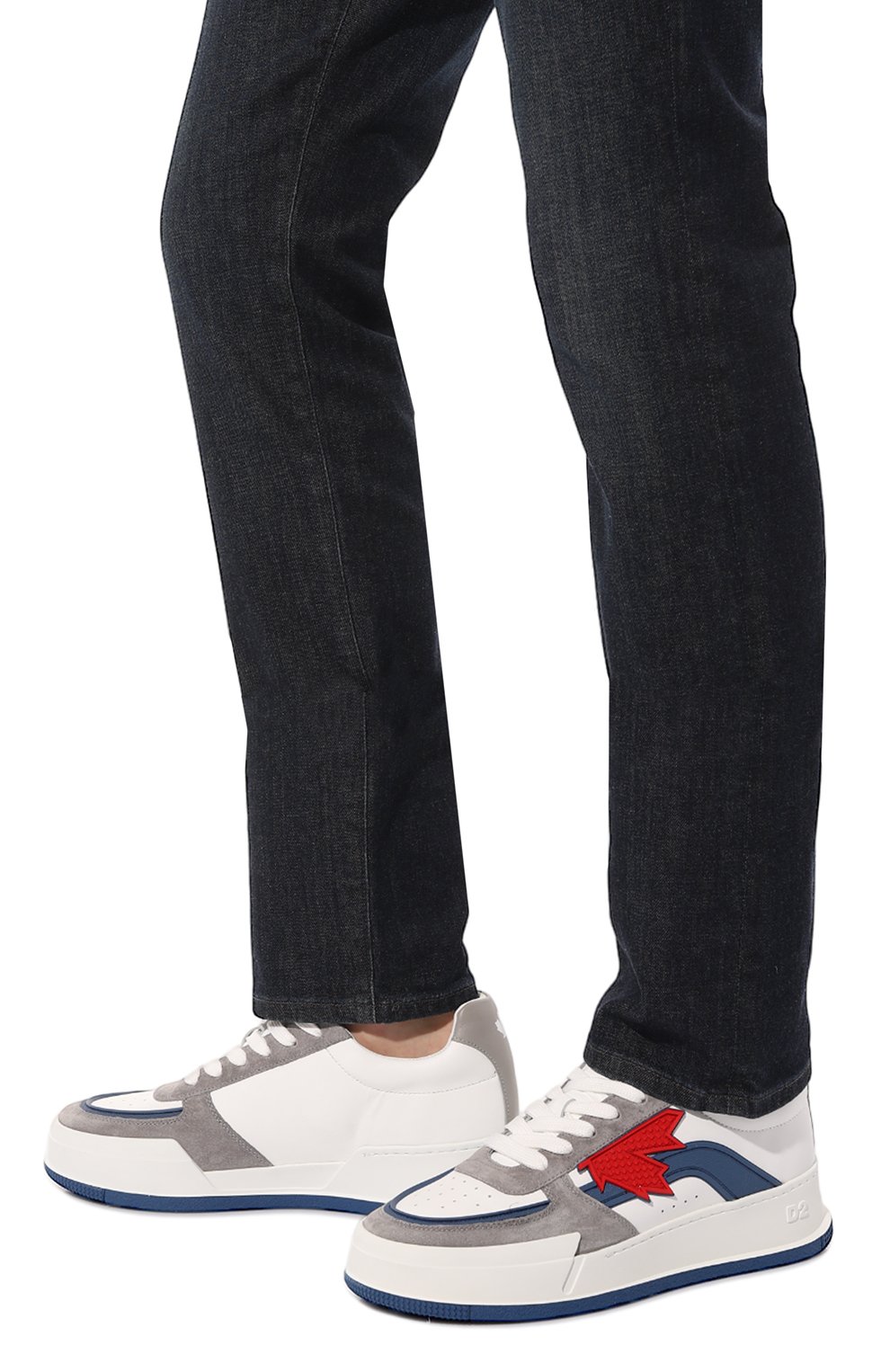 Кожаные кеды canadian DSQUARED2, арт. SNM0246 01506236, фото 3