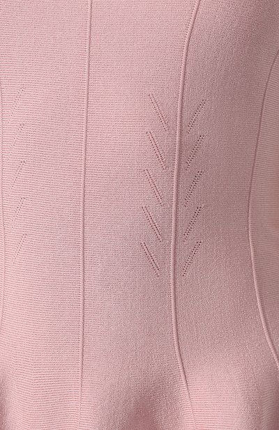 Платье из вискозы ALEXANDER MCQUEEN, арт. 585227/Q1AE5, фото 5