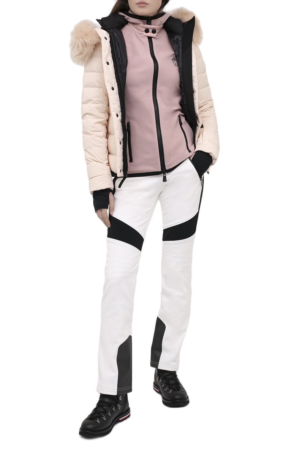 Кардиган MONCLER розового цвета по цене 63000 руб., арт. F2-098-8G710-00-80093, фото 2 Кардиган MONCLER, арт. F2-098-8G710-00-80093, фото 2