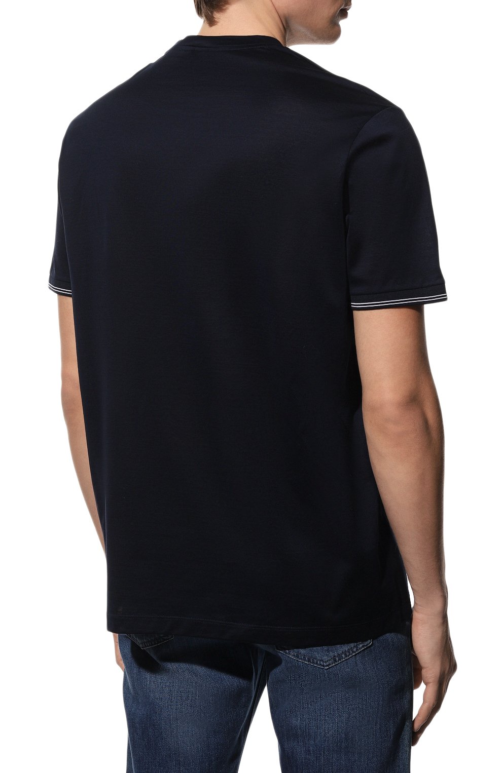 Хлопковая футболка PAUL&SHARK, арт. 22411083, фото 4