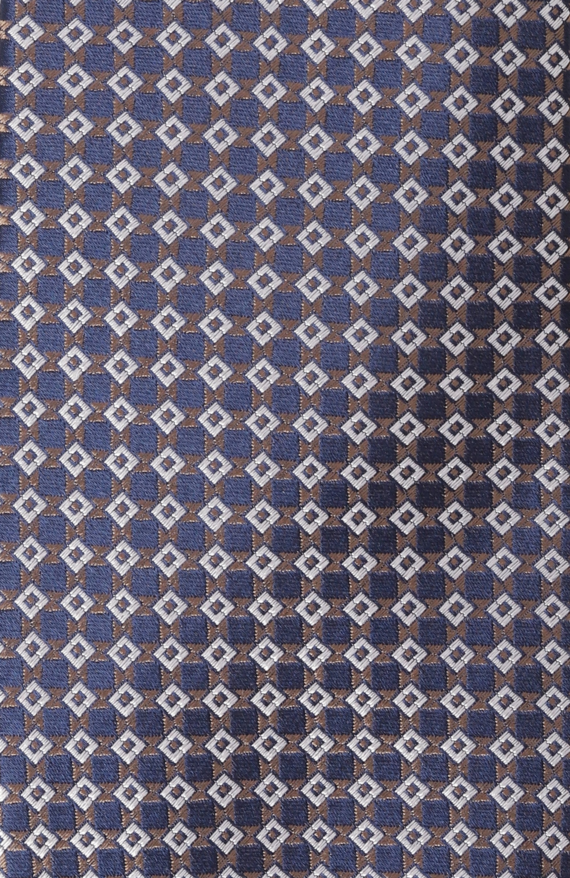 Шелковый галстук CANALI синего цвета по цене 19950 руб., арт. 18/HJ04241, фото 4 Шелковый галстук CANALI, арт. 18/HJ04241, фото 4