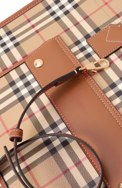 Сумка-тоут freya medium BURBERRY бежевого цвета по цене 206500 руб., арт. 8097568, фото 3 Сумка-тоут freya medium BURBERRY, арт. 8097568, фото 3
