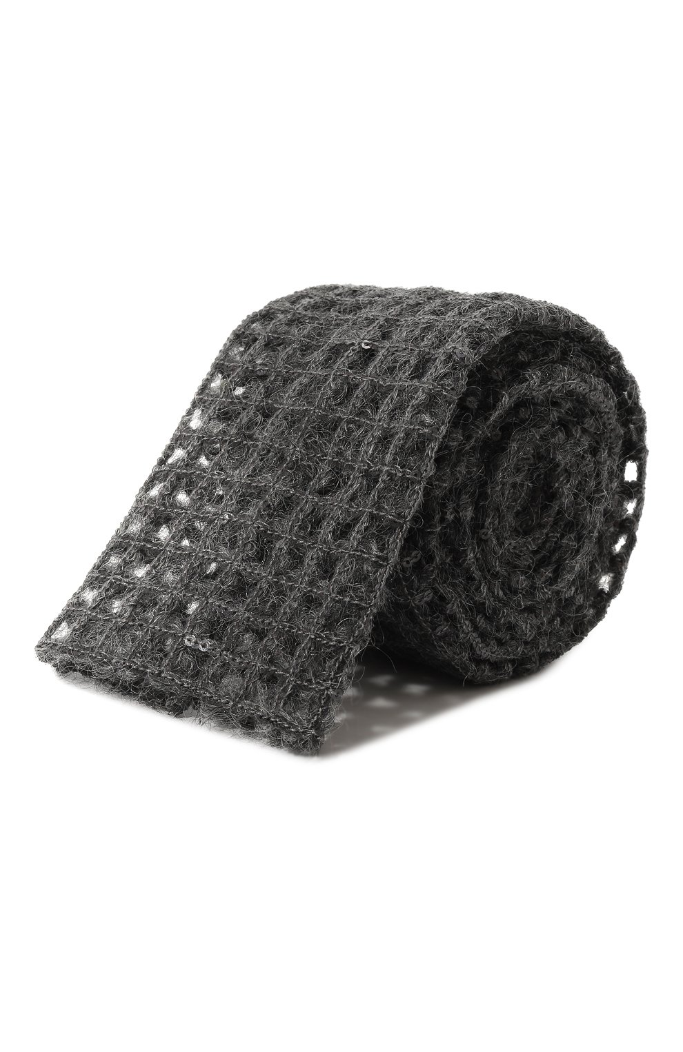 Галстук с отделкой пайетками BRUNELLO CUCINELLI, арт. M0PJRSK399, фото 1