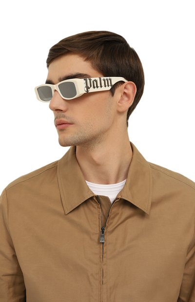 Солнцезащитные очки PALM ANGELS, арт. ANGEL/WHITE SILVER MIRR0R, фото 3