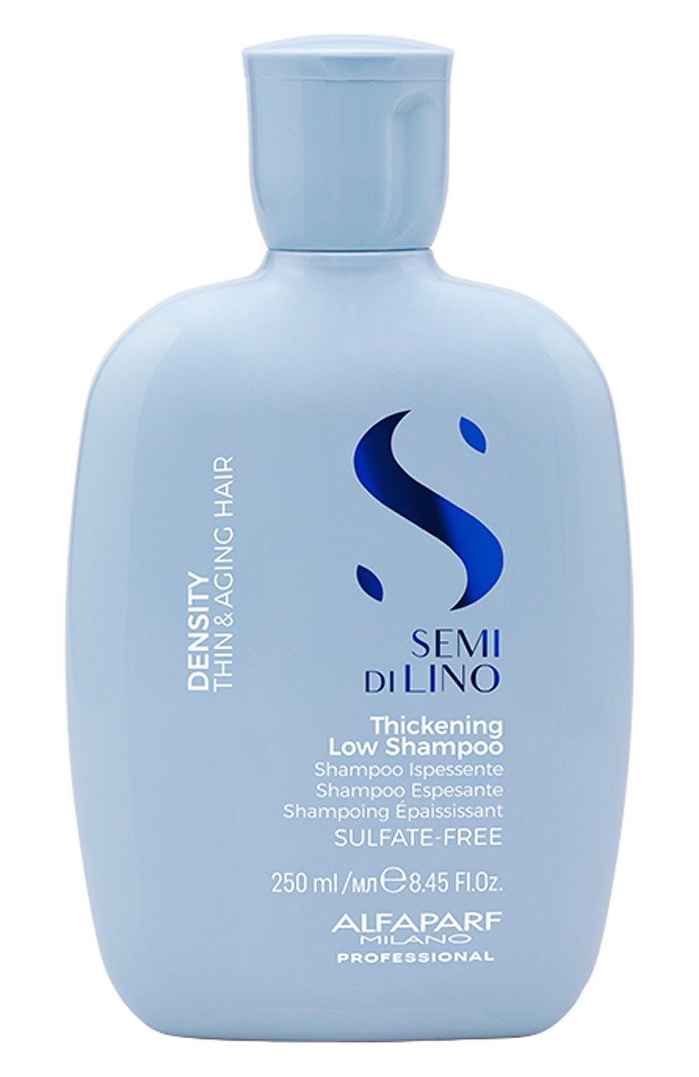 Уплотняющий шампунь sdl thickening low shampoo (250ml) ALFAPARF MILANO PROFESSIONAL бесцветного цвета по цене 2630 руб., арт. 25910, фото 1 Уплотняющий шампунь sdl thickening low shampoo (250ml) ALFAPARF MILANO PROFESSIONAL, арт. 25910, фото 1