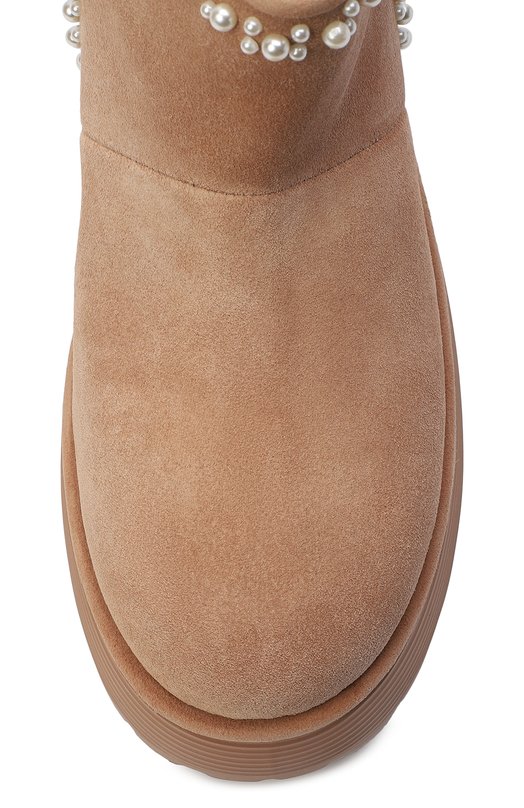 Замшевые полусапоги Nellie Pearl Stuart Weitzman 4