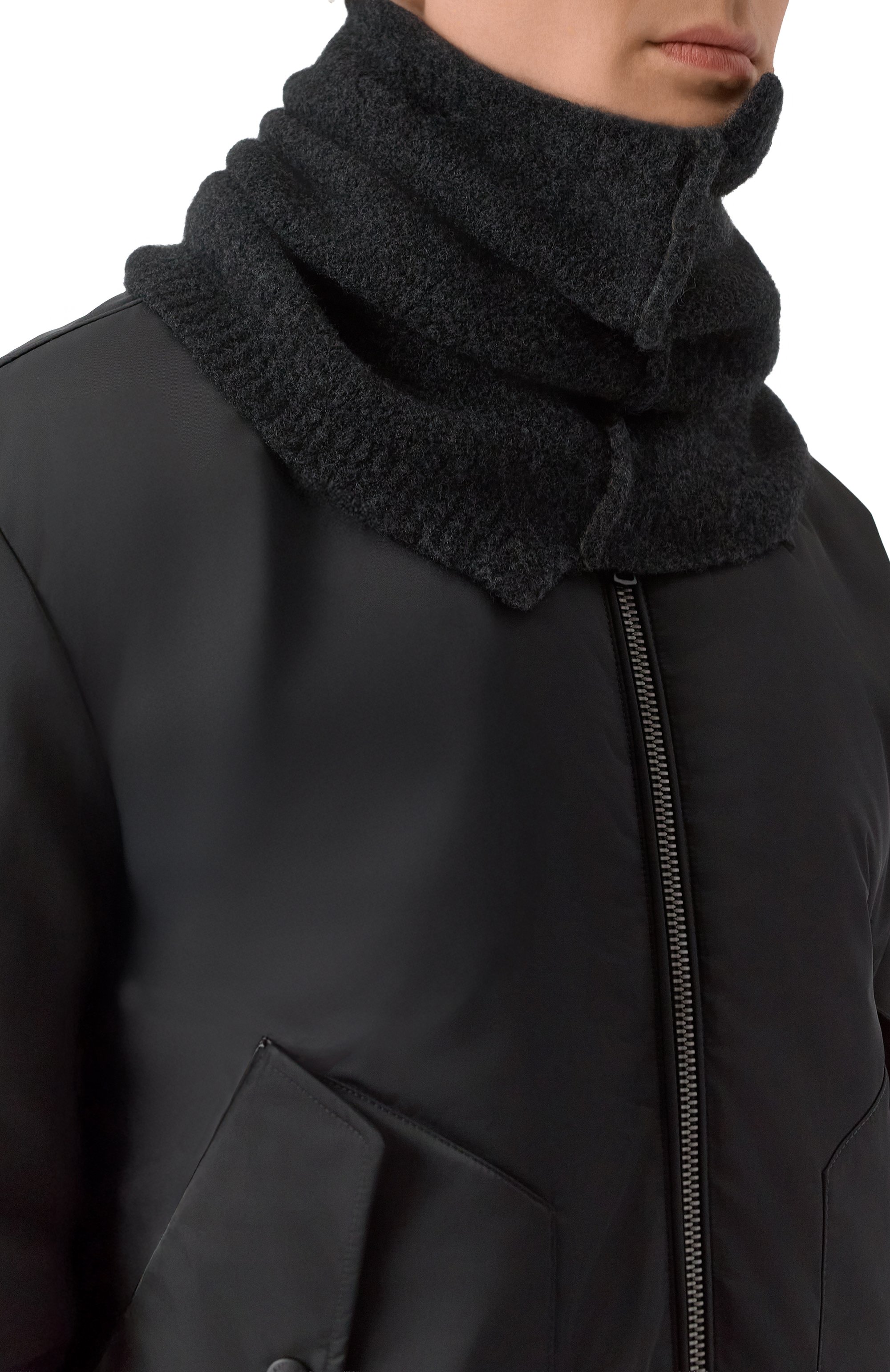 Шерстяной шарф-снуд ISABEL BENENATO, арт. GK43F24, фото 2