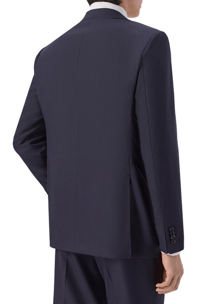 Шерстяной костюм KITON синего цвета по цене 1180000 руб., арт. UA81K09828_002, фото 3 Шерстяной костюм KITON, арт. UA81K09828_002, фото 3